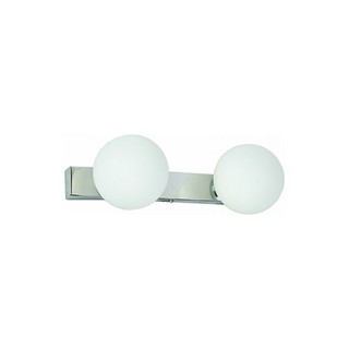 Bathroom Wall Lamp G9 Opal Glass Chrome 43420-2