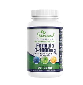 Natural Vitamins Vitamin C 1000 Bioflavonoids-Συμπ