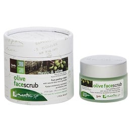 Mastic Spa Olive Face Scrub | Απολεπιστική Κρέμα με Μαστιχα & Κόκκους Ελιάς 50ml