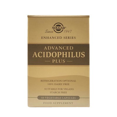 Solgar Advanced Acidophilus Plus veg.caps 60 Φυτοκ