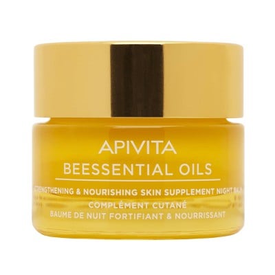 Apivita Beesential Oils Balm Προσώπου Νύχτας Συμπλ