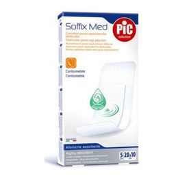 Pic Solution Soffix Med Post-op Plaster (10 x 20cm) Μετεγχειρητικό Αυτοκόλλητο Τσιρότο, 5 τεμάχια
