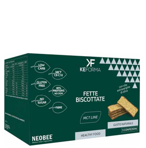 Keforma Fette Biscottate με MCΤ Πρωτεϊνικά Μπισκότ