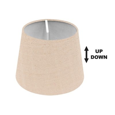 Lampshade For Table Lights E14 Fabric Beige