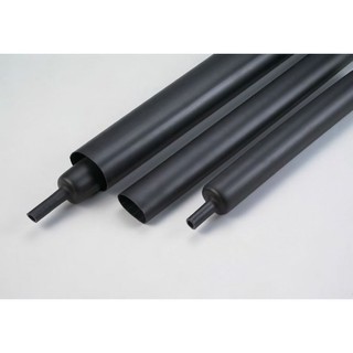 Heat-Shrink Tubing 150mm 2:1 Black 1m