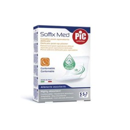 Pic Solution Soffix Med Post-op Plaster (5 x 7cm) Μετεγχειρητικό Αυτοκόλλητο Τσιρότο, 5 τεμάχια