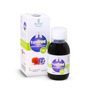 Bionat Tusfree Syrup for Kids, 150ml
