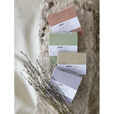 Σαπούνι Αργίλου 125g Kaolin - Green Mint Nima Home