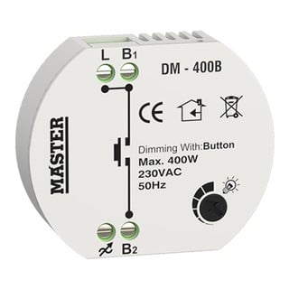 Ροοστάτης LED Κυτίου 400W 00-DM-400B