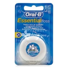 Oral-B Essential Floss Unwaxed - Οδοντικό Νήμα Χωρίς Κερί, 50m