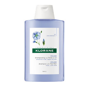 KLORANE Volume shampoo με ίνες λιναριού για λεπτά 