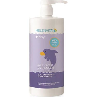 Helenvita Baby All Over Cleanser Υγρό Καθαρισμού γ