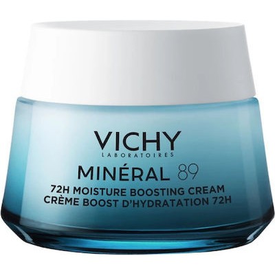 VICHY Mineral 89 72h Moisture Boosting Cream Light Ενυδατική Κρέμα Προσώπου Με Υαλουρονικό Οξύ 50ml