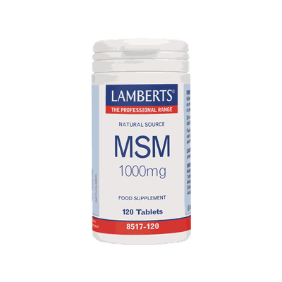Lamberts MSM 1000mg 120Tabs