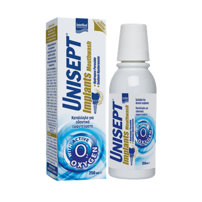  Unisept Implants Mouthwash Kαθημερινό διάλυμα για