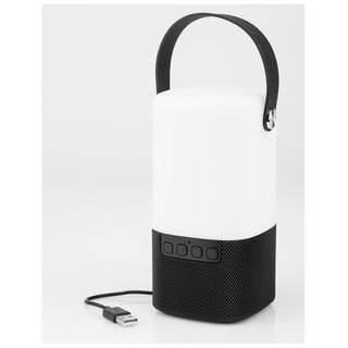 Portable Lamp + Speaker Ray Black