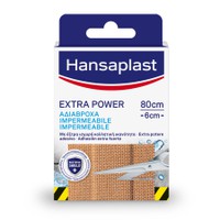 Hansaplast Extra Power Waterproof 80x60cm 8τμχ - Α