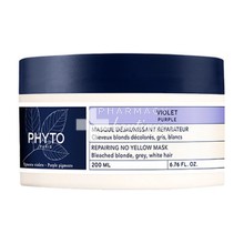 Phyto Purple No Yellow Mask - Διορθωτική Μάσκα Μαλλιών κατά του Κιτρινίσματος, 200ml