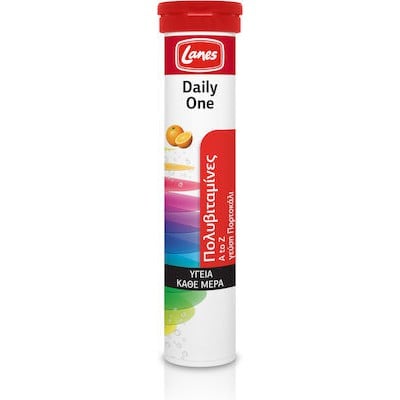 Lanes Πολυβιταμίνες Daily One Orange 20eff.tabs