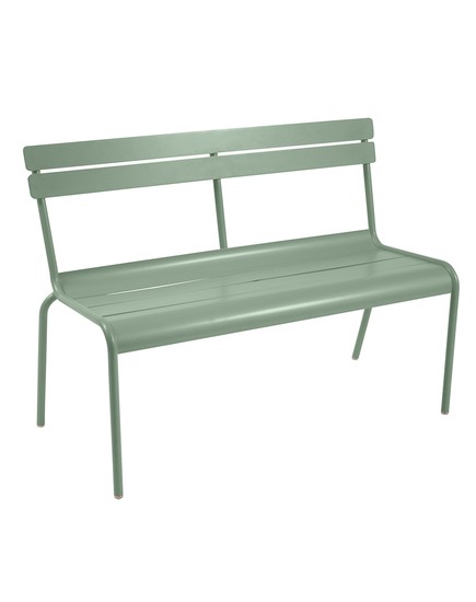 LUXEMBOURG 2/3-SEATER BENCH WITH BACKREST