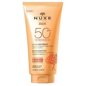 NUXE SUN Αντηλιακό γαλάκτωμα σώματος Spf50 150ml