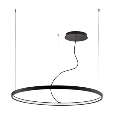 Pendant Black Led Light Verdi 63W 4000K 4200Lm