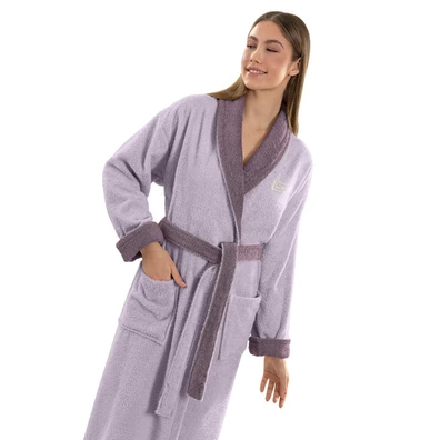 Μπουρνούζι duo Lilac X.large guy Laroche  100% Cot