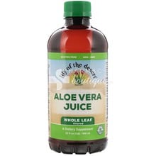Lily of the Desert Aloe Vera Juice Whole Leaf Filtered - Πόσιμος Χυμός Αλόης, 946 ml