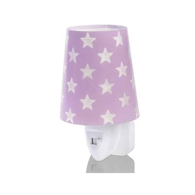 Kids Plug-In Purple Led Night Light Stars 0.3W 300