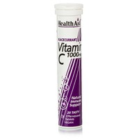 Health Aid Vitamin C 1000mg 20 Αναβράζουσες Ταμπλέ