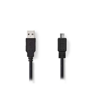 USB Cable Type Α 2.0Α Male to Micro USB Type B Mal