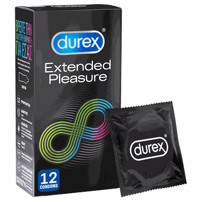 Durex Extended Pleasure Προφυλακτικά Για Απόλαυση 