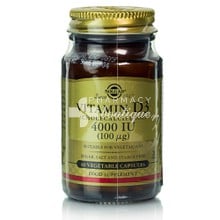 Solgar Vitamin D3 4000 IU, 60 veg caps