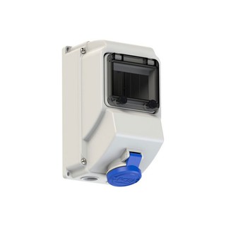 Wall Mounted Socket with Switch 3X16A 230V IP44 75