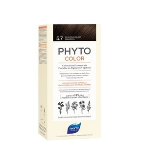 Phyto Phytocolor Μόνιμη Βαφή No5.7 Light Chestnut 