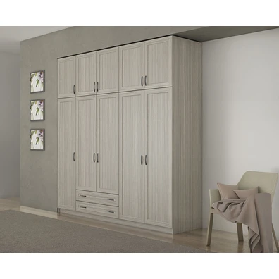 Wardrobe with 5doors Olive