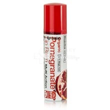 Dr.Organic Pomegranate LIP BALM με SPF15 - Ξηρά Χείλη, 5.7ml