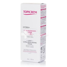 Topicrem Hydra+ Ultra Moisturizing Light Cream, 40ml