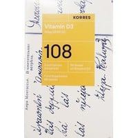 Korres 108 Vitamin D3 50μg 2000iu 60 Ταμπλέτες - Σ