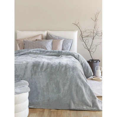 Κουβέρτα Βελουτέ 170x240 Dream Velour/4 ash