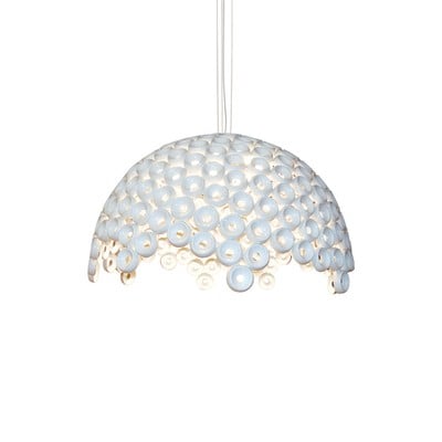 Pendant Light Hl-3590-4Xl Darina White Φ130 Metal