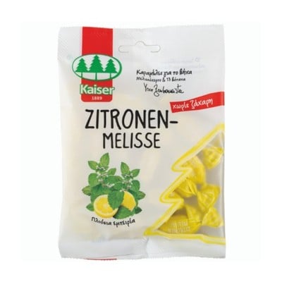 Kaiser Zitronen Melisse Καραμέλες για το Βήχα με Μ