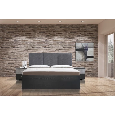 Bedroom Set 5pcs 150x200cm Melamine No63 New Walnu