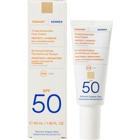Korres Yoghurt Tinted Sunscreen Face Cream SPF50 4