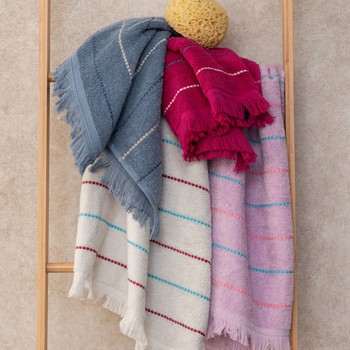 Σετ Πετσετες Μπανιου Towels Collection (30X50, 50X90, 70X140) DIYA LILAC Palamaiki
