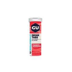 GU Hydration Drink Tabs 320mg Sodium Per Serving No Caffeine Strawberry Ηλεκτρολύτες Με Γεύση Φράουλα 12 Αναβράζουσες Ταμπλέτες