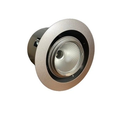 Spot Light Recessed HQI G12 150W 230V Silver