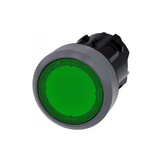 Illuminated Button with Reset Green 3SU1031-0AB40-