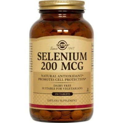 Solgar Selenium 200mg 100tabs