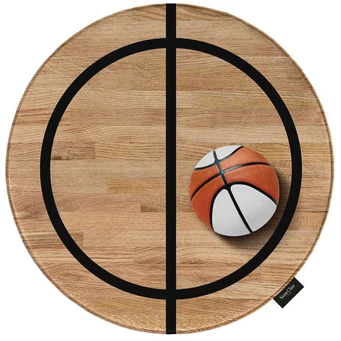 Στρογγυλό Χαλί Softy Hoop 100cm Saint Clair  Memor